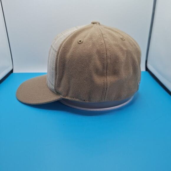 Oakland Athletics Cooperstown Collection Paneled Light Brown Fitted 7 1/8 Hat - Picture 3 of 8